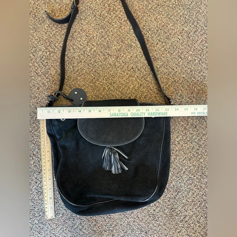 BOTTEGA VENETA Shoulder Bag suede Vintage Bucket Bag black - Picture 13 of 16